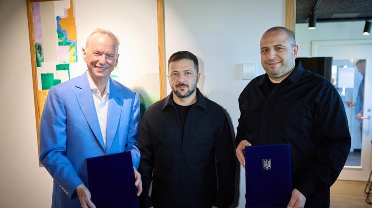 Ерік Шмідт, Зеленський і Умєров
