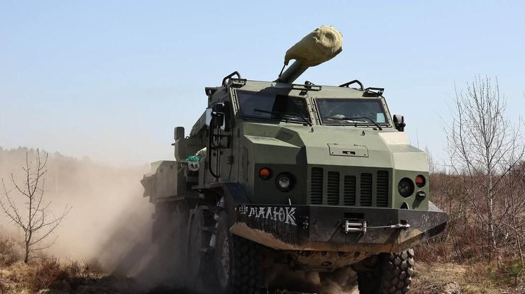 Українська САУ 2С22 "Богдана"