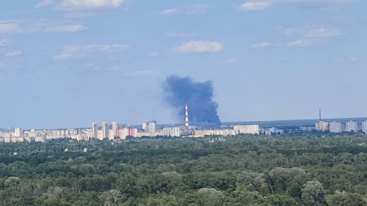 Пожежа у Києві