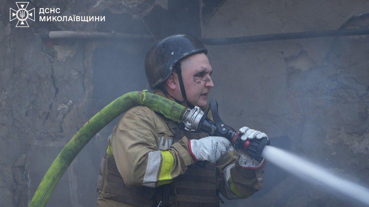 Ліквідація наслідків обстрілу