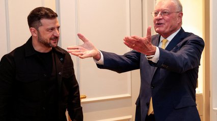 Зеленський зустрівся з Келлогом у Римі