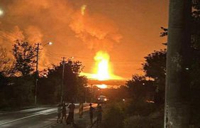 Атака на Одеську область: рф вдарила по газовому об'єкту, пожежу бачили з Румунії