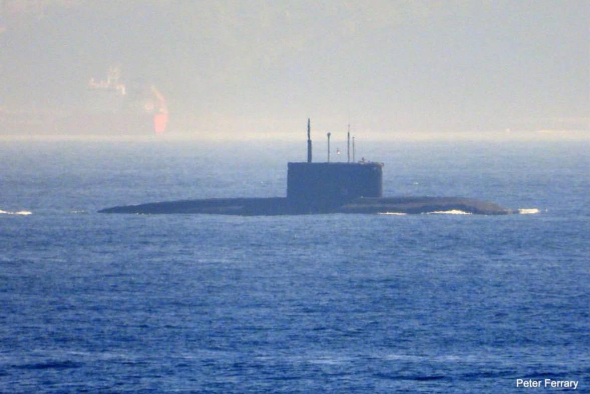 Російська субмарина "Новороссийск" Чорноморського флоту рф знаходиться під загрозою затоплення у Середземному морі