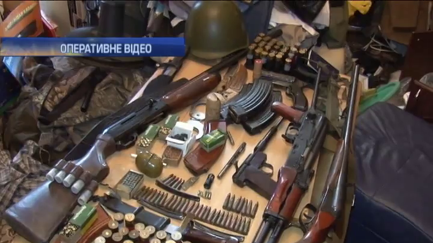 У жителів Одещини вилучили арсенал зброї