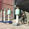 У Миколаєві артилерійські гільзи перетворюють на буржуйки (відео)