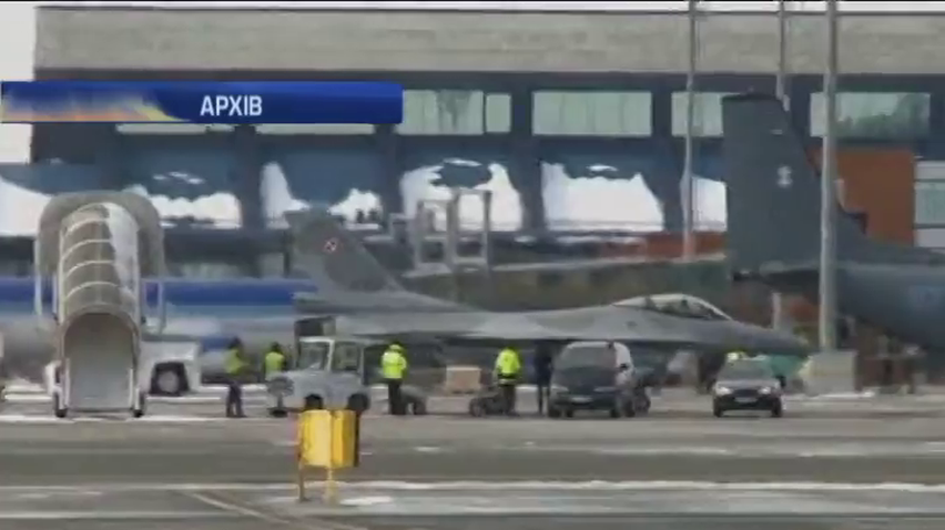 Винищувачі Ф-16 з США відпрацьовують польоти в Естонії