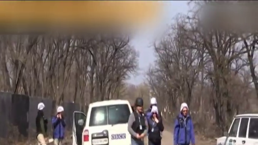 ОБСЕ обстреляли в Песках под Донецком 