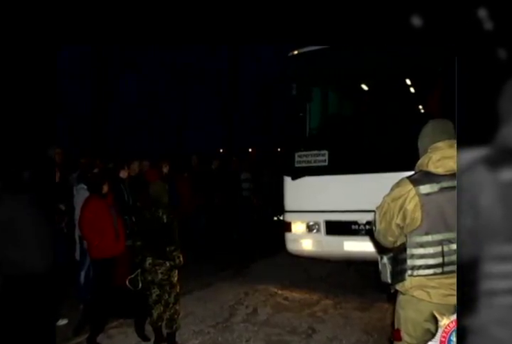 На Донеччині автобус нелегально возив людей до Росії