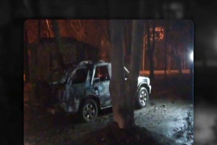 Вибух автомобіля у Харкові обійшовся без жертв