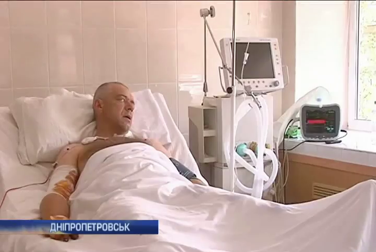 До Дніпропетровська за добу привезли 19 бійців з пораненнями