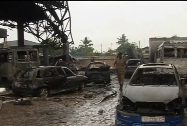 Від вибуху заправки у Гані загинули 100 людей