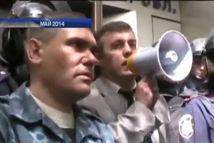 Руководитель милиции в Донецкой области разоружал партизан