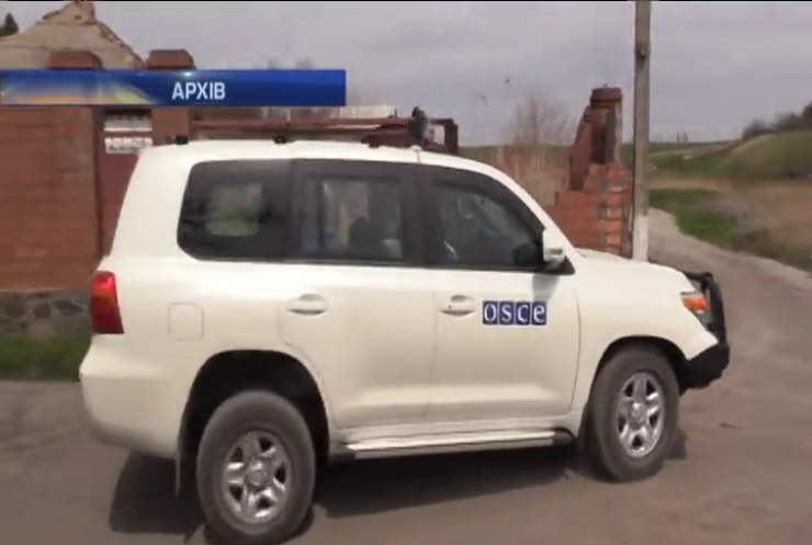 Місія ОБСЄ на Луганщині потрапила під обстріл з мінометів