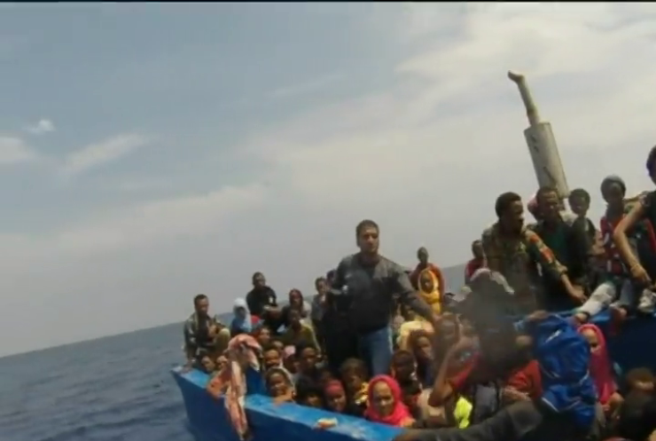 Вихідними у Середземному морі врятували 6 тис. нелегалів