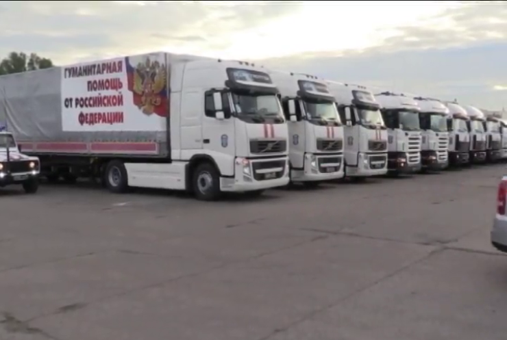 Росія відправляє на Донбас черговий конвой