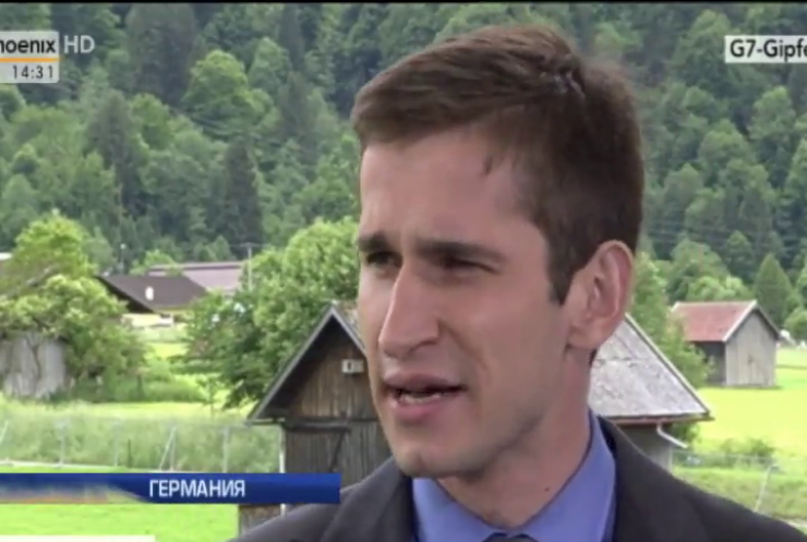 Журналист из Германии отправился на дезинфекцию после работы на НТВ