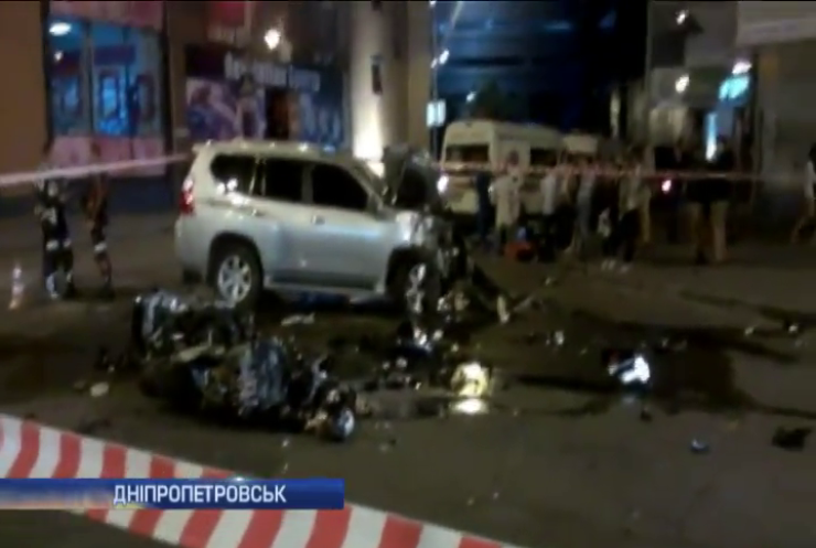 У Дніпропетровську Lexus збив насмерть двох мотоциклістів