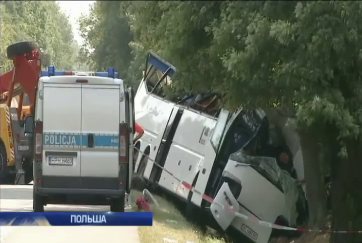 Перед аварией в Польше автобус 5 часов обыскивали на границе