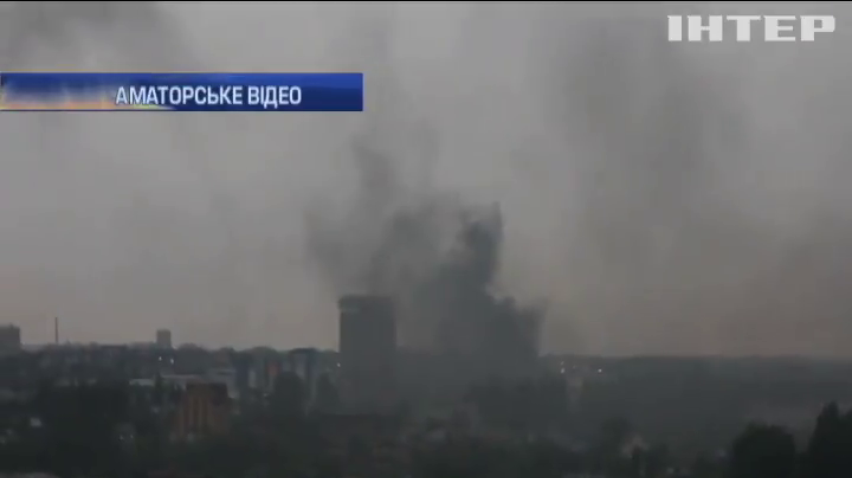Пожежа у Харкові знищила верхі поверхи інституту