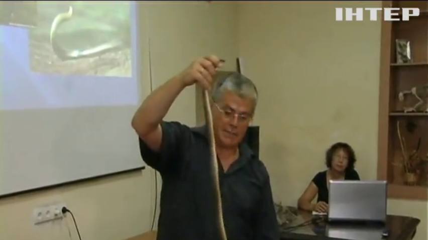 Рятувальників на Одещині навчили ловити отруйних змій