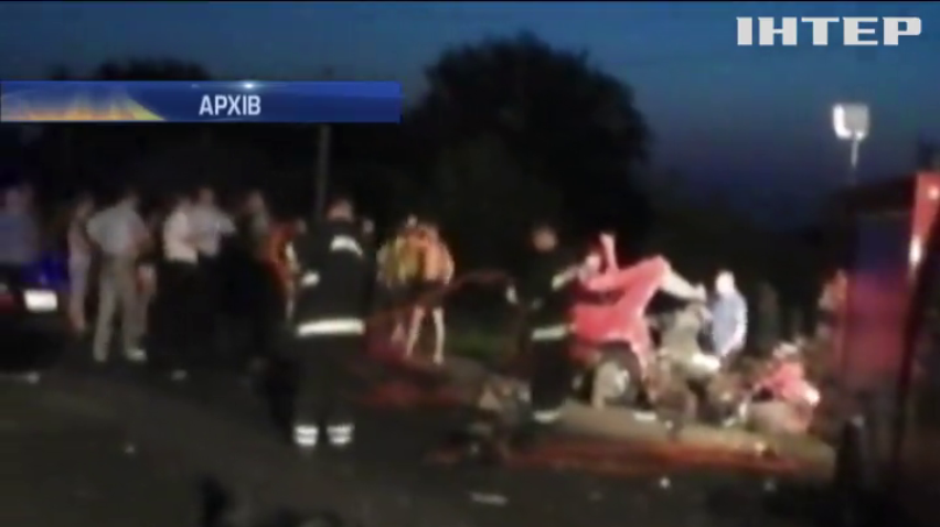 Помер водій, що насмерть збив людей на Полтавщині