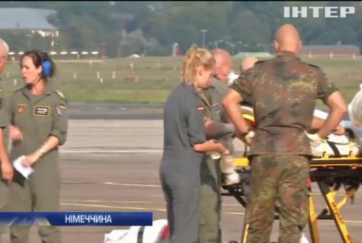 Військових України доправили на лікування у Німеччину