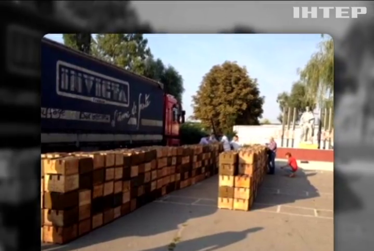 У Павлограді затримали вантажівки з набоями