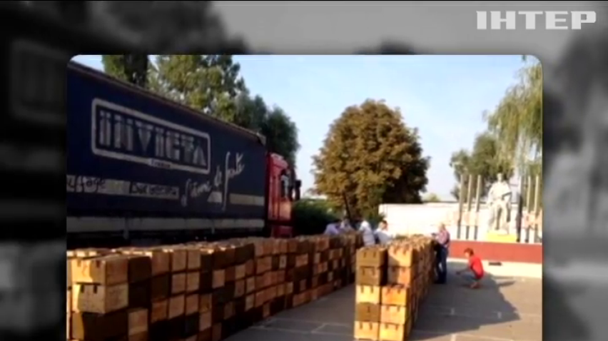 У Павлограді затримали вантажівки з набоями
