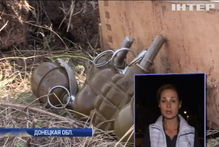 Боевики под Донецком спешно разминируют территории