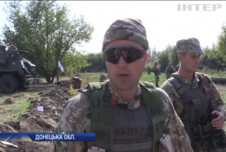 На Донбасі десантники обладнали полігон для тренуваннь