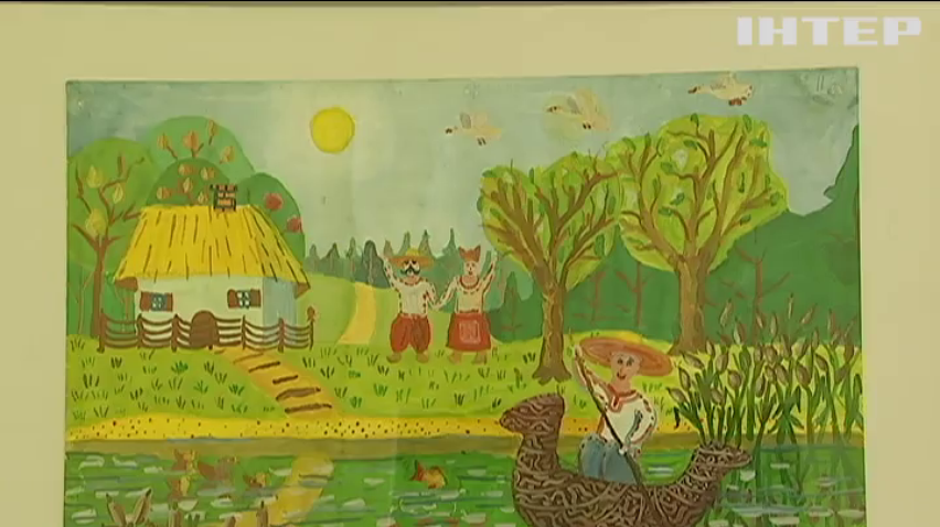 Школу на Київщині прикрасили картинами дітей