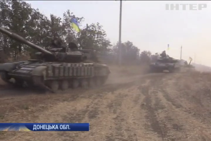 Відведення гармат на Донбасі завершать до кінця жовтня