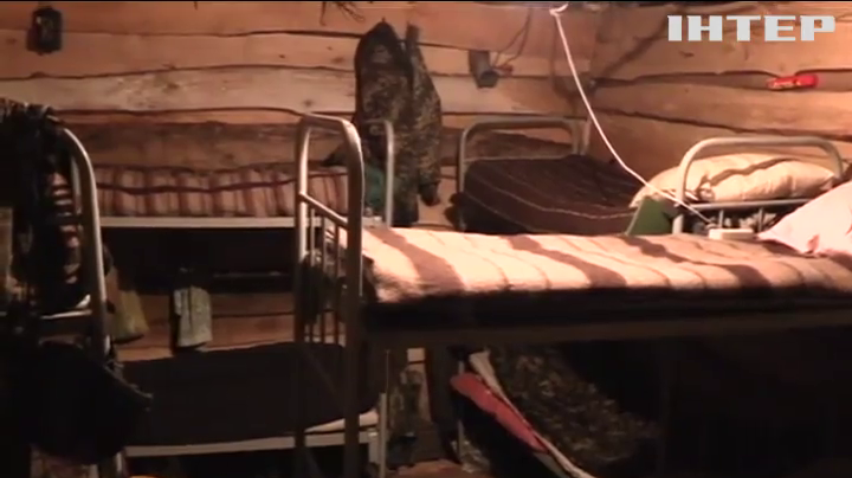 На передовій бійці чекають на зиму у теплих бліндажах