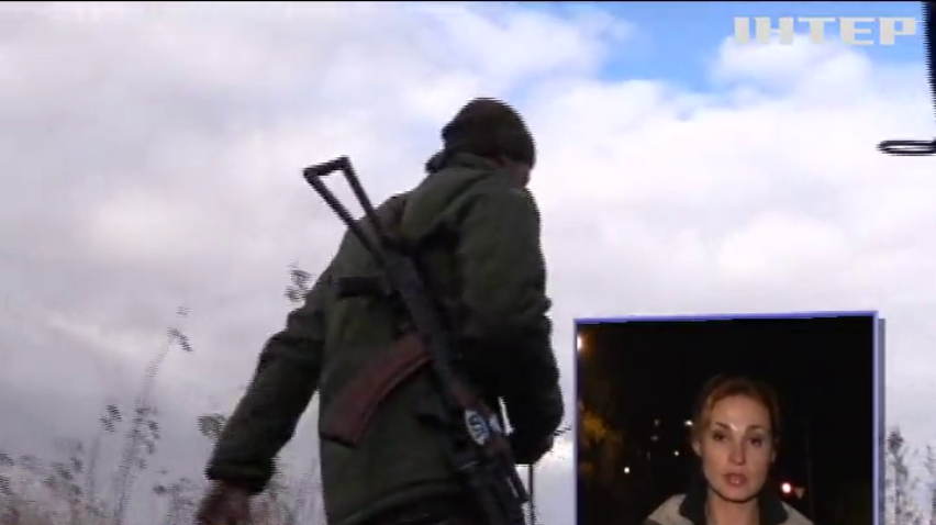 Военных под Донецком обстреляли тяжелыми минометами