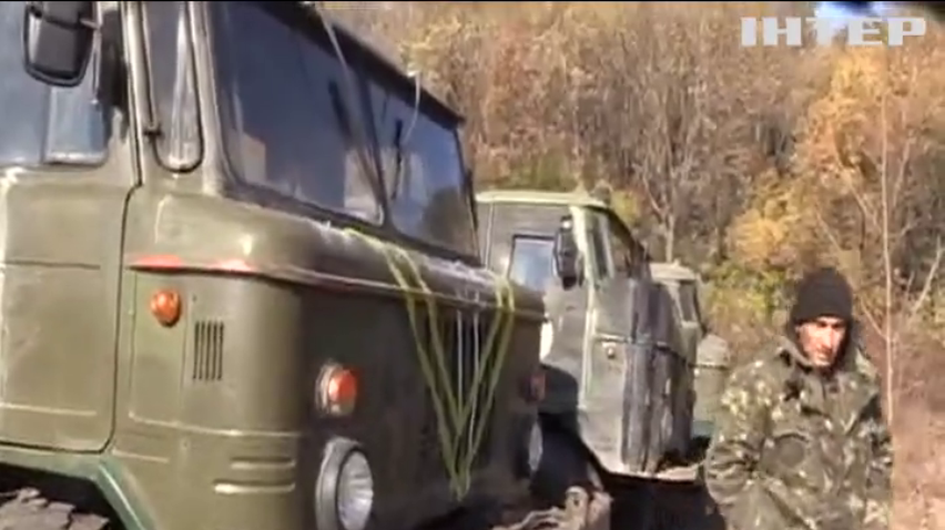 На Донеччині почали відведення мінометів