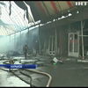 В пожаре на рынке Барабашово в Харькове винят торговцев