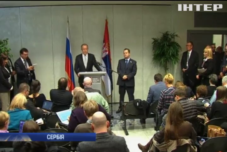 У Сербії Сергій Лавров зустрінеться з головою МЗС Туреччини