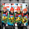 Біатлоністки України завоювали бронзу на кубку світу