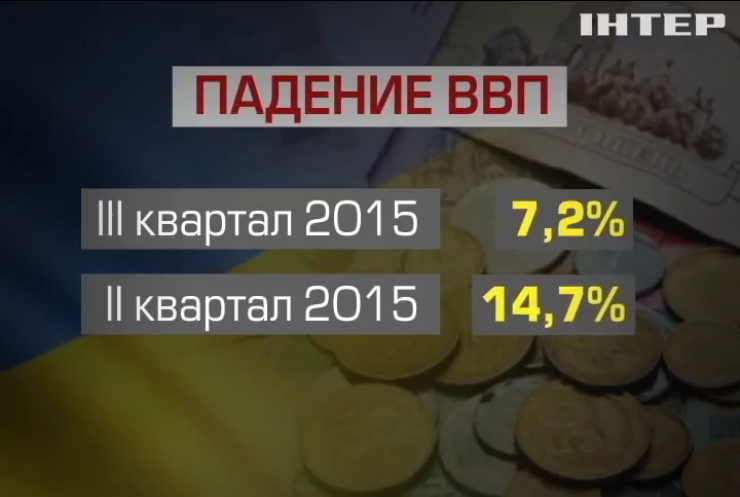 ВВП Украины в III квартале рухнул на 7,2%