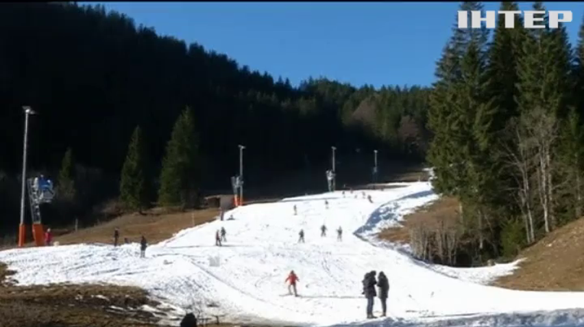 Альпи зустрінуть Різдво без снігу