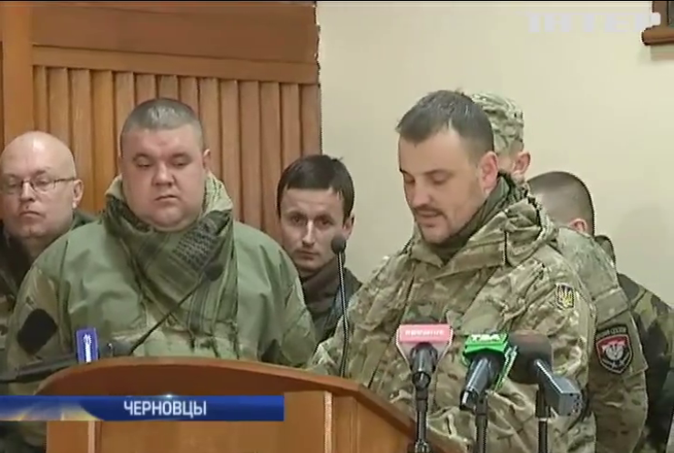 В Черновцах требовали отставки главы медобеспечения военных