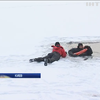 В Киеве рыбаков со льда спасают дроны