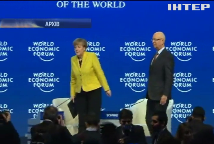 Мігранти зірвали візит Ангели Меркель на форум у Давосі
