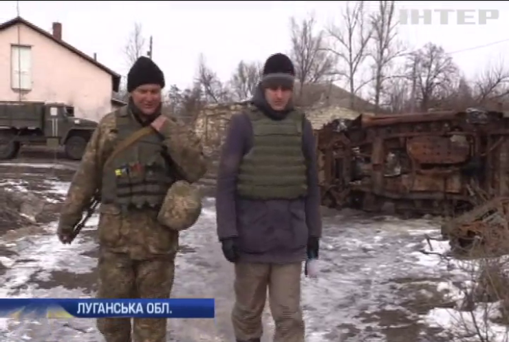 На Луганщині сепаратисти шукають шпарини в обороні армійців