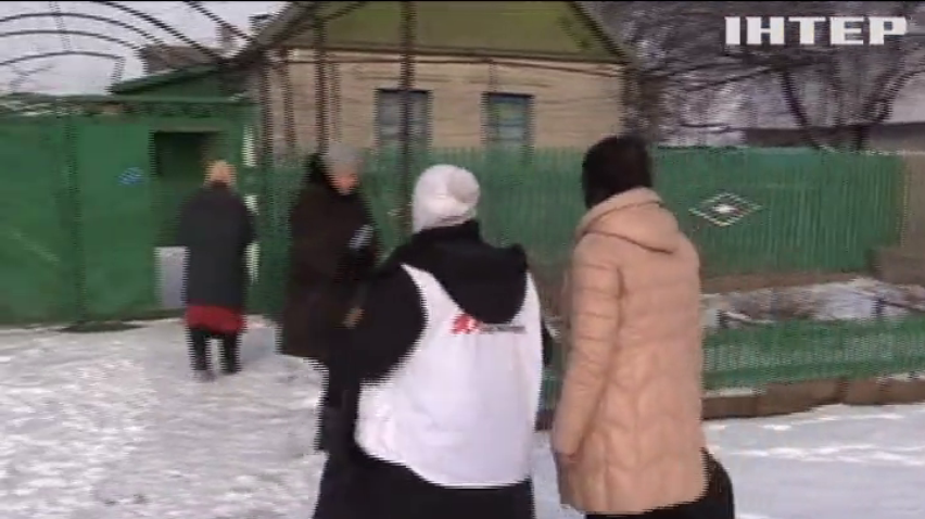 В селе на фронте Донбасса со страхом ждут гриппа