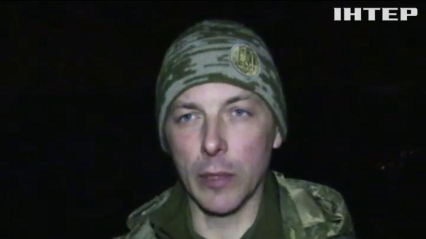 Під Донецьком військових накрили вогнем кулеметів