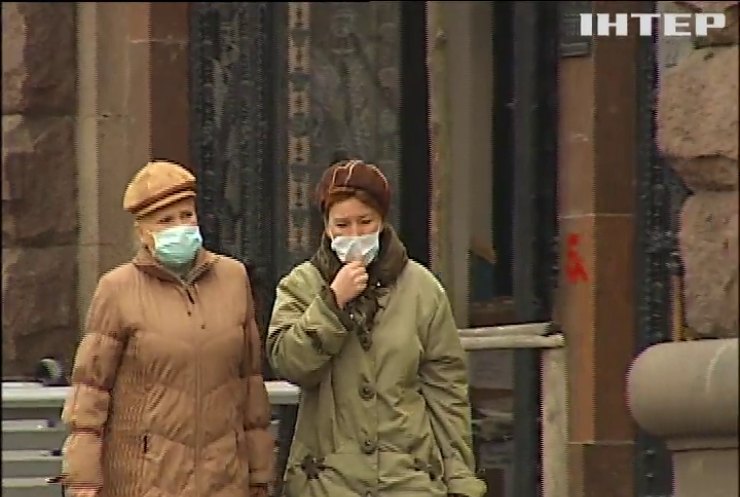 У Києві за тиждень на грип захворіли 30 тисяч людей
