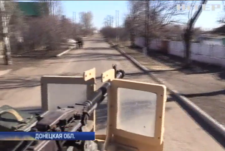 Военные проводят профилактические рейды возле Марьинки
