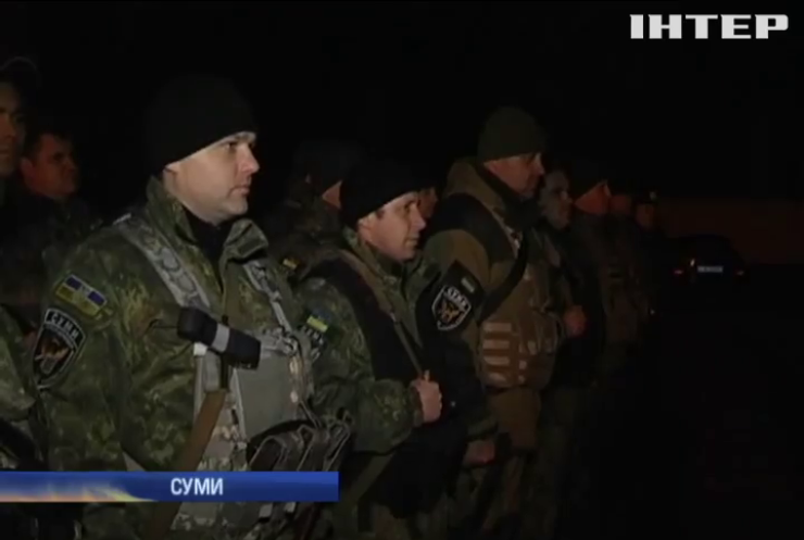 Спецпризначенці з Сум виїхали на ротацію до зони АТО