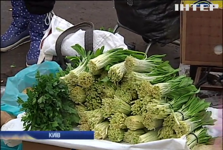 В Києві екологи полюють на продавців черемші 